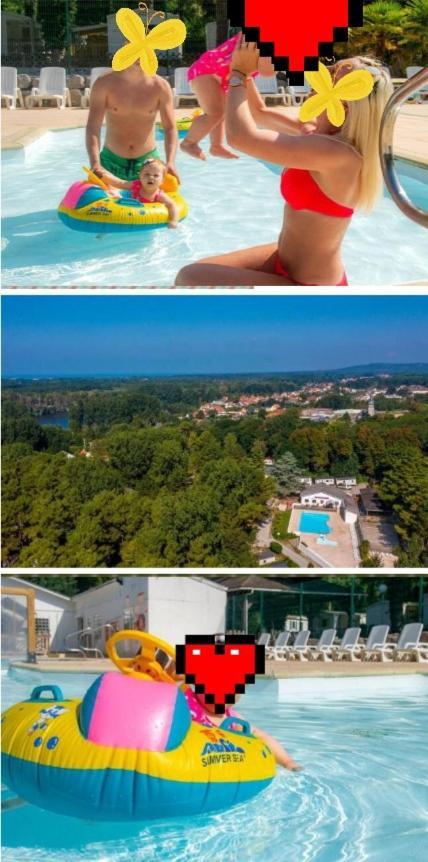 Camping La Dune Blanche Camiers Dış mekan fotoğraf